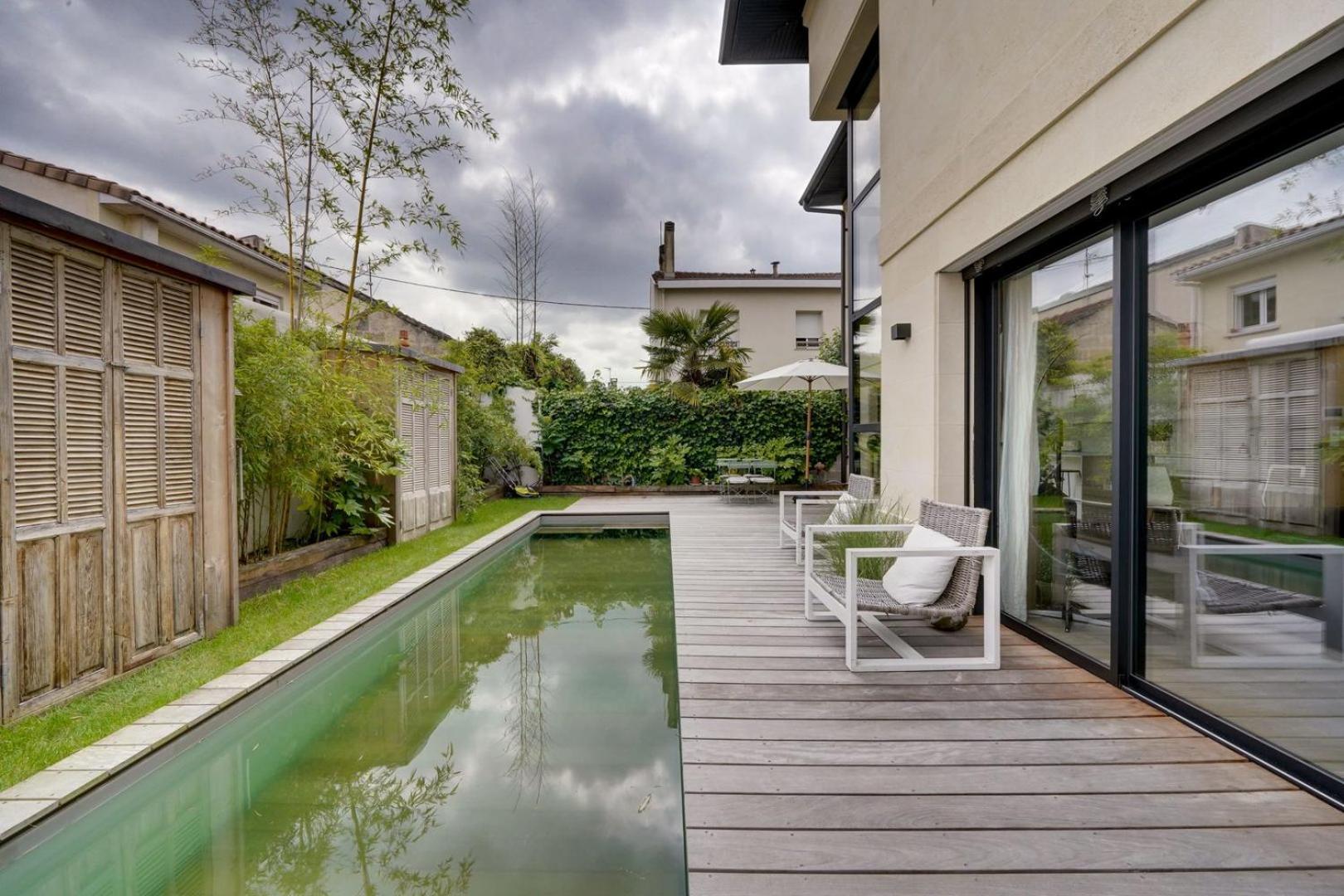 Spacious Bordeaux Family Home With Swimming Pool Esterno foto