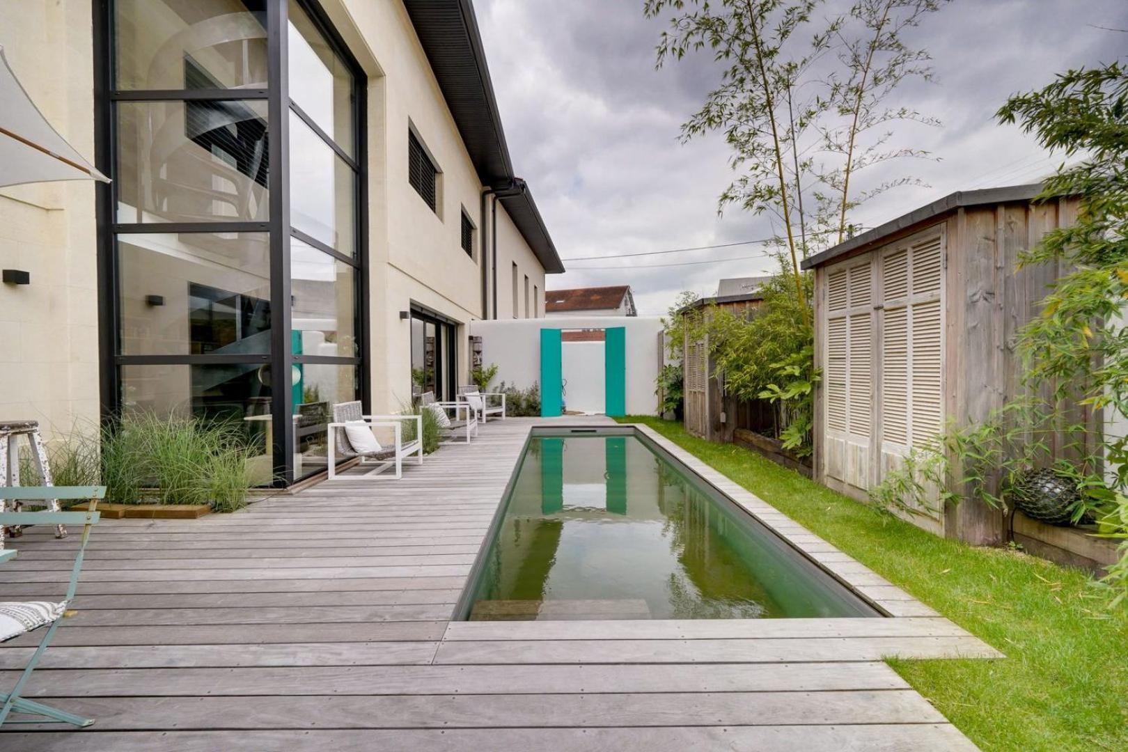 Spacious Bordeaux Family Home With Swimming Pool Esterno foto